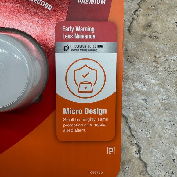 2X First Alert Micro Smoke Alarm Detector Premium Early Warning 10 Year Battery - Picture 4 of 12